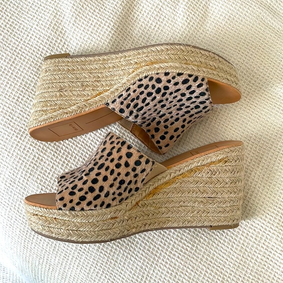 Dolce Vita animal print platform espadrilles - Picture 2 of 2